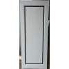 Межкомнатная дверь шпон эмаль Прованс белый ясень со стеклом