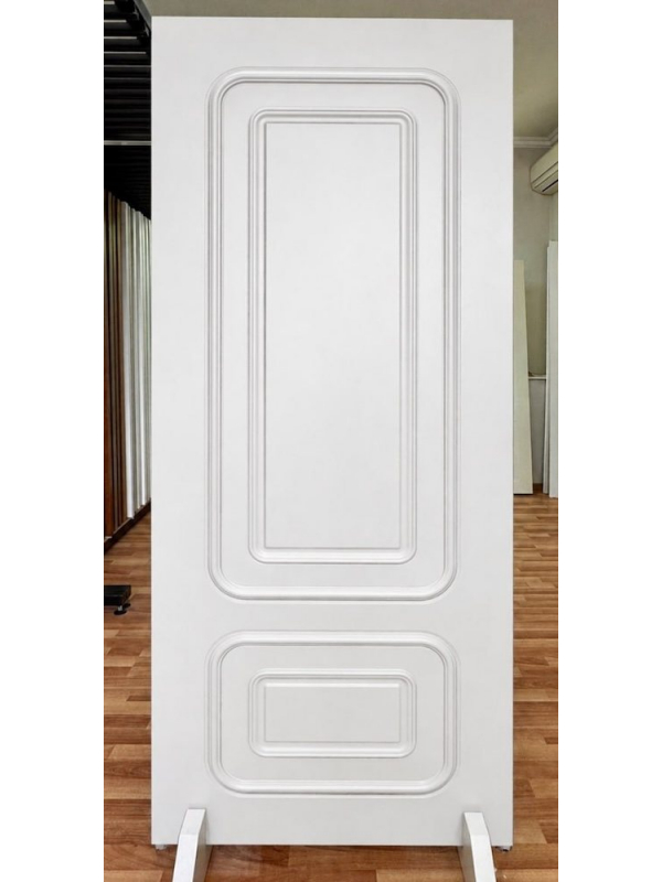 Межкомнатная дверь эмаль Орион-2 белая глухая
