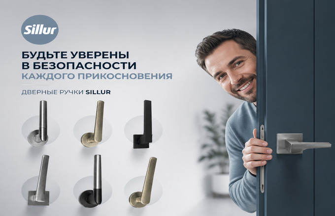 Новинка: представляем дверные ручки с научно доказанной защитой от бактерий