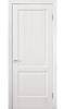 Межкомнатная дверь шпон Классик ясень белый глухая