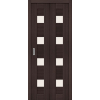 Межкомнатная складная дверь экошпон Браво-23 ДС wenge melinga
