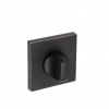 Фиксатор Adden Bau WC SQ-003 BLACK / GOLD RIM Черный матовый / золото
