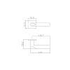 Дверная ручка Adden Bau SHELF S-559 Графит