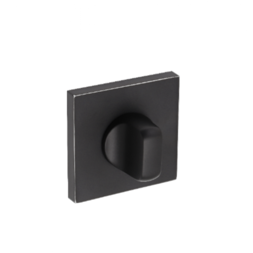 Фиксатор Adden Bau WC SQ-003 BLACK / CHROME RIM Черный матовый / Хром