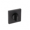 Фиксатор Adden Bau WC SQ-003 BLACK / CHROME RIM Черный матовый / Хром