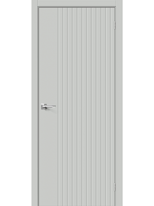 Межкомнатная дверь винил Граффити-32 Grey Pro глухая