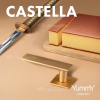 Дверная ручка Armadillo K.YM.CASTELLA AC-9 медь