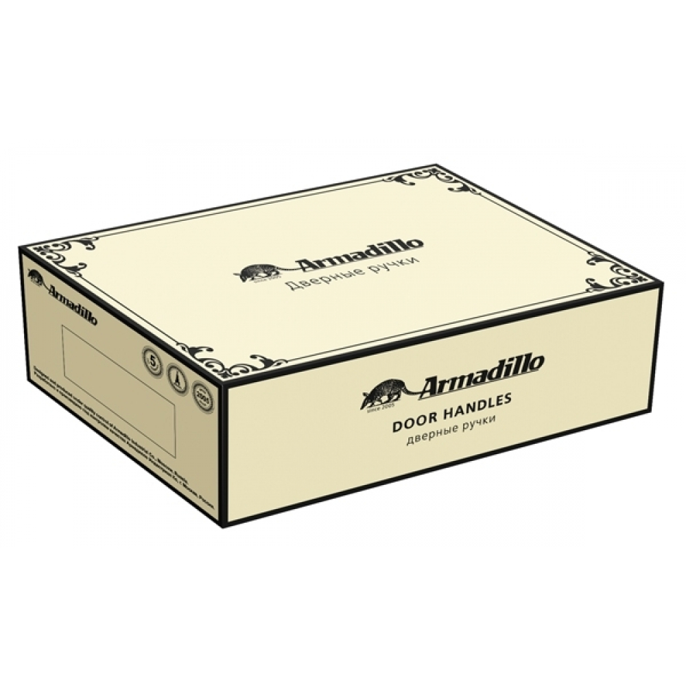 Дверная ручка Armadillo R.CL55.Silvia (Silvia CL1) AS/СRP-109 античное серебро/кракелюр