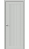 Межкомнатная дверь ПЭТ Браво-40 Grey Silk глухая