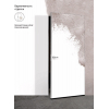 Скрытая межкомнатная дверь под покраску VellDoris АЛ-кромка открывание на себя